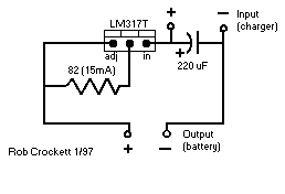 Simple! charge rate limiter